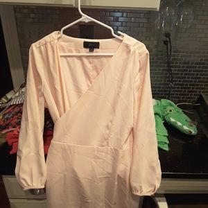 Silk Loft wrap dress